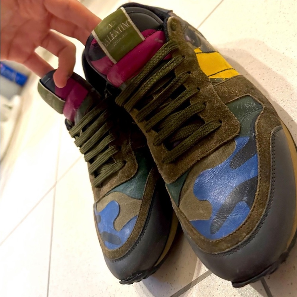 Valentino Sneakers Rockrunner Camouflage